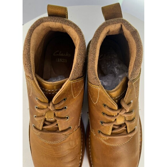 Clarks Varick Hill $150 Men\'s Chukka Boots Size 12 M Leather Tan main image 11